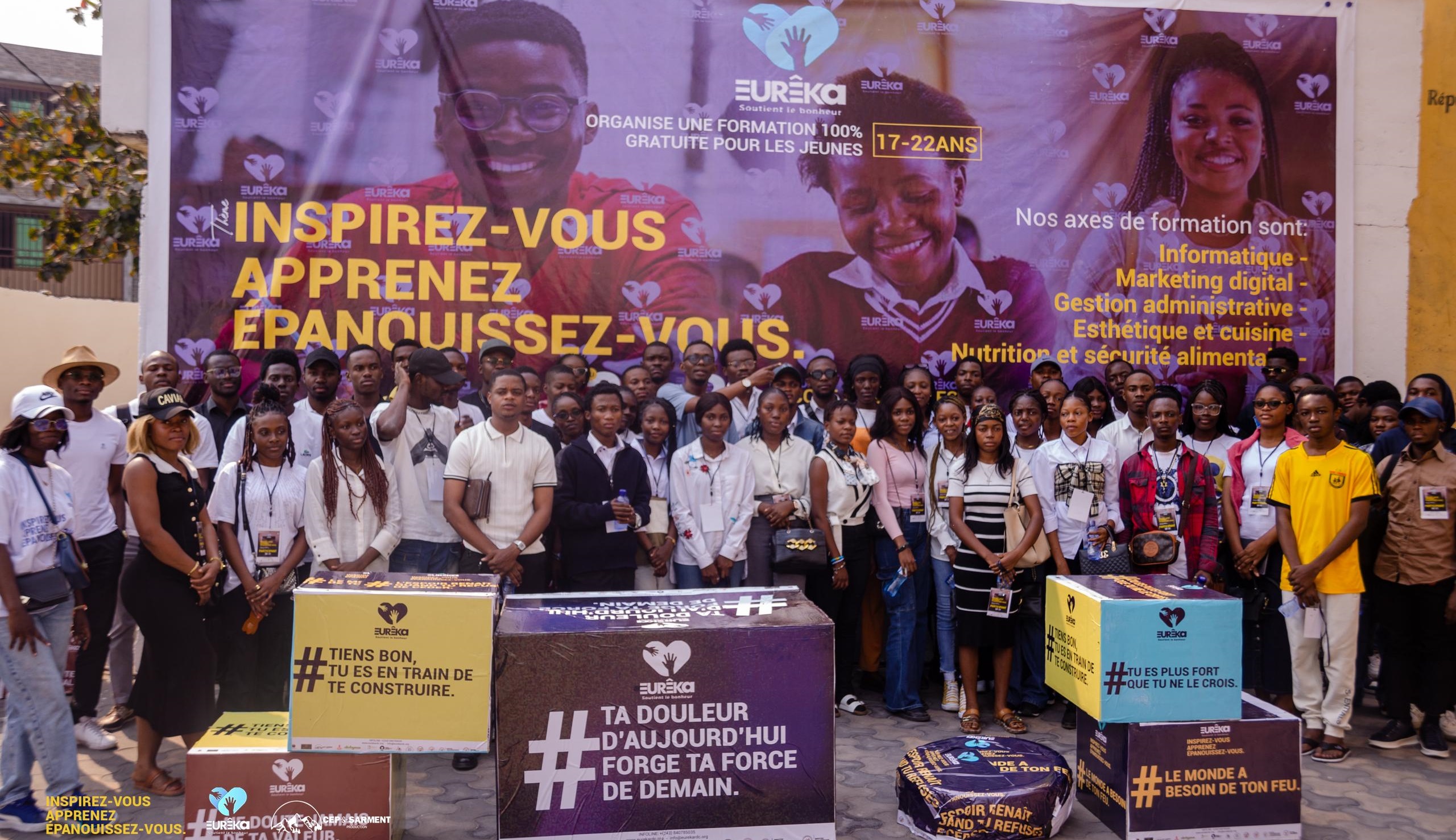 Lancement des formations pour les jeunes 17-22 ans : plus de 200 participants au rendez-vous !